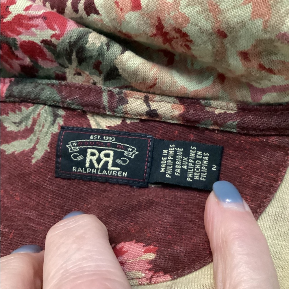 Floral Linen-Cotton Jersey Duster - Picture 10 of 12